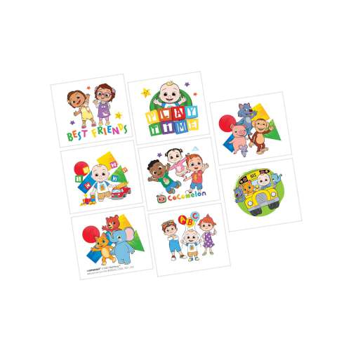 Cocomelon Temporary Tattoos